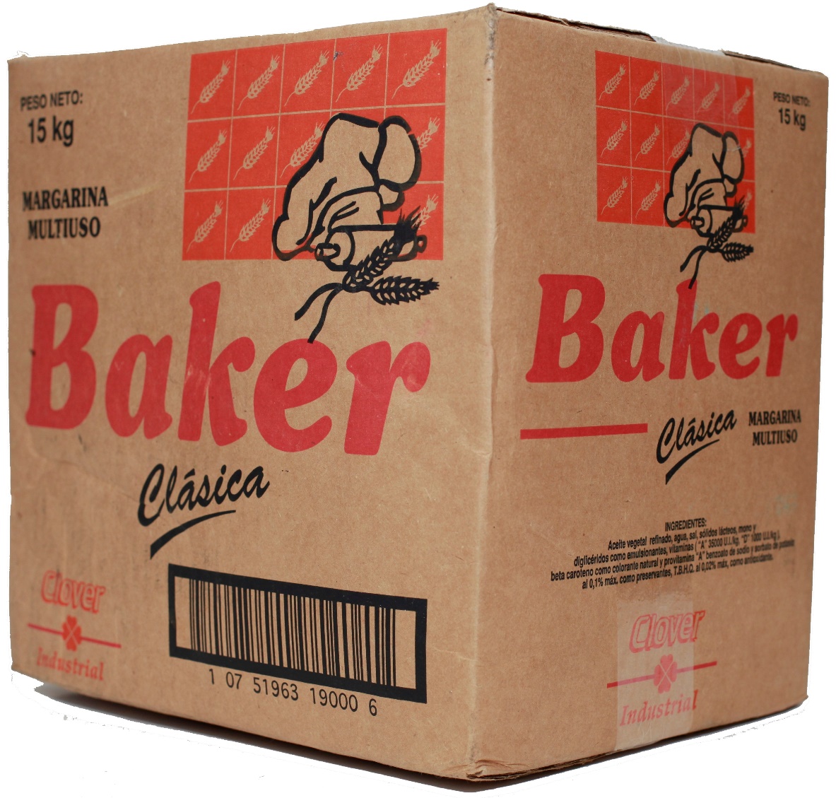Margarina Baker 15 kg